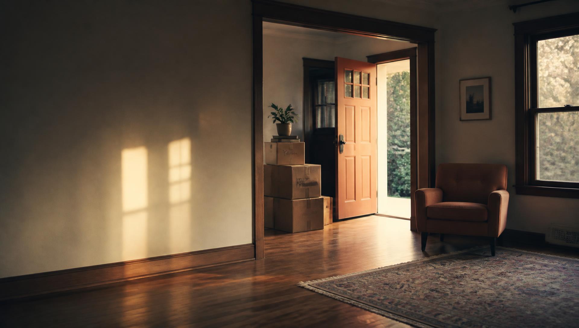 Homeowners calmly reviewing their selling options together