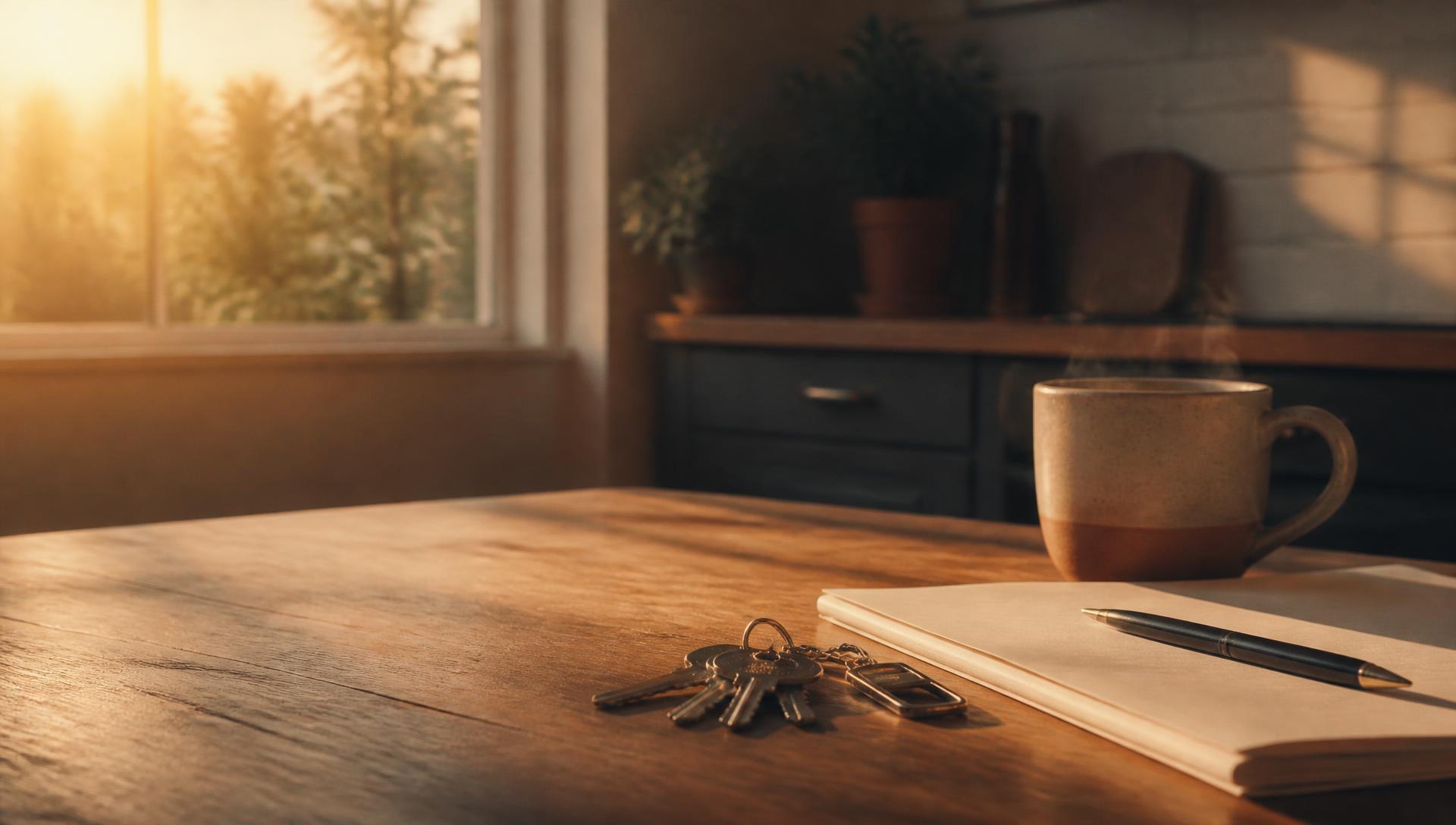 Homeowners completing a simple, relaxed home closing